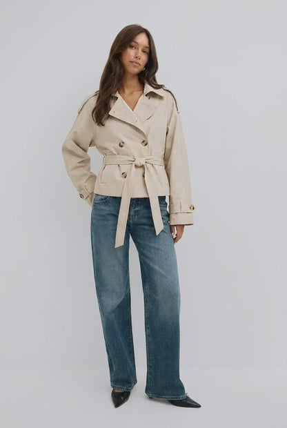 Trench court Margaux beige