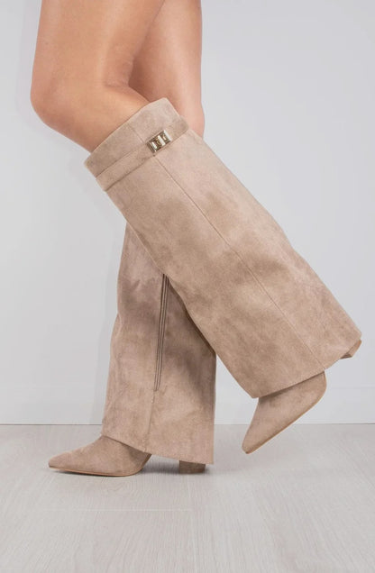 Bottes Capucine taupe