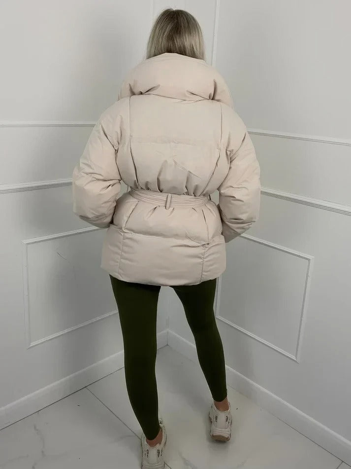 Doudoune Lou beige, dos