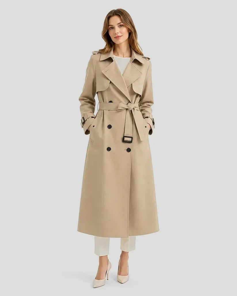 Trench long Victoire beige