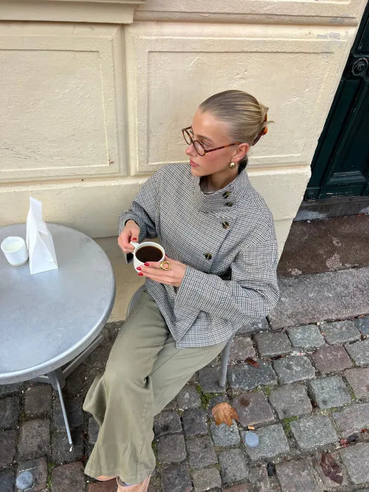 Veste Alessia portée sans ceinture